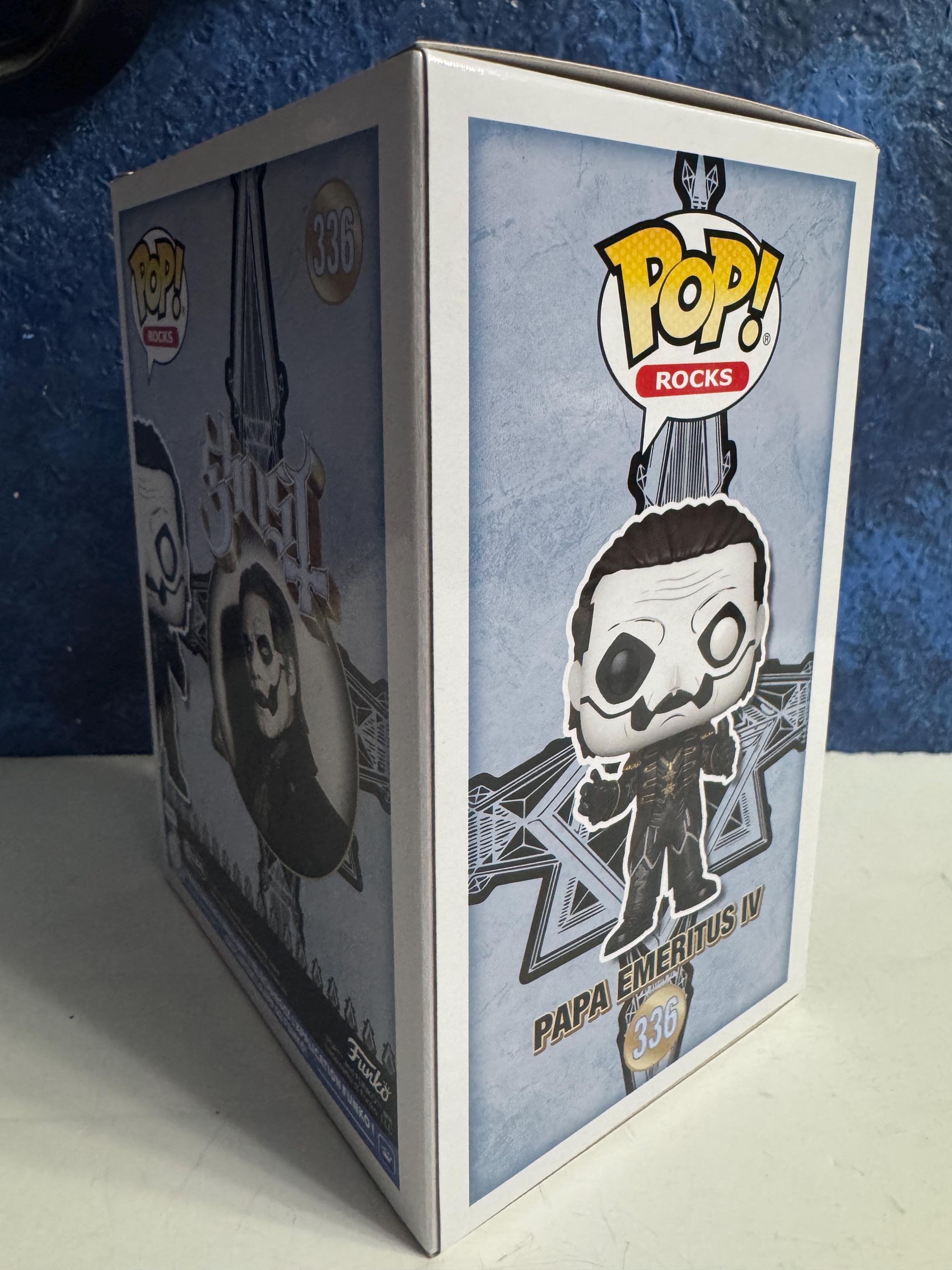 Funko Pop! GHOST - Papa Emeritus IV #336 Signed by Tobias Forge