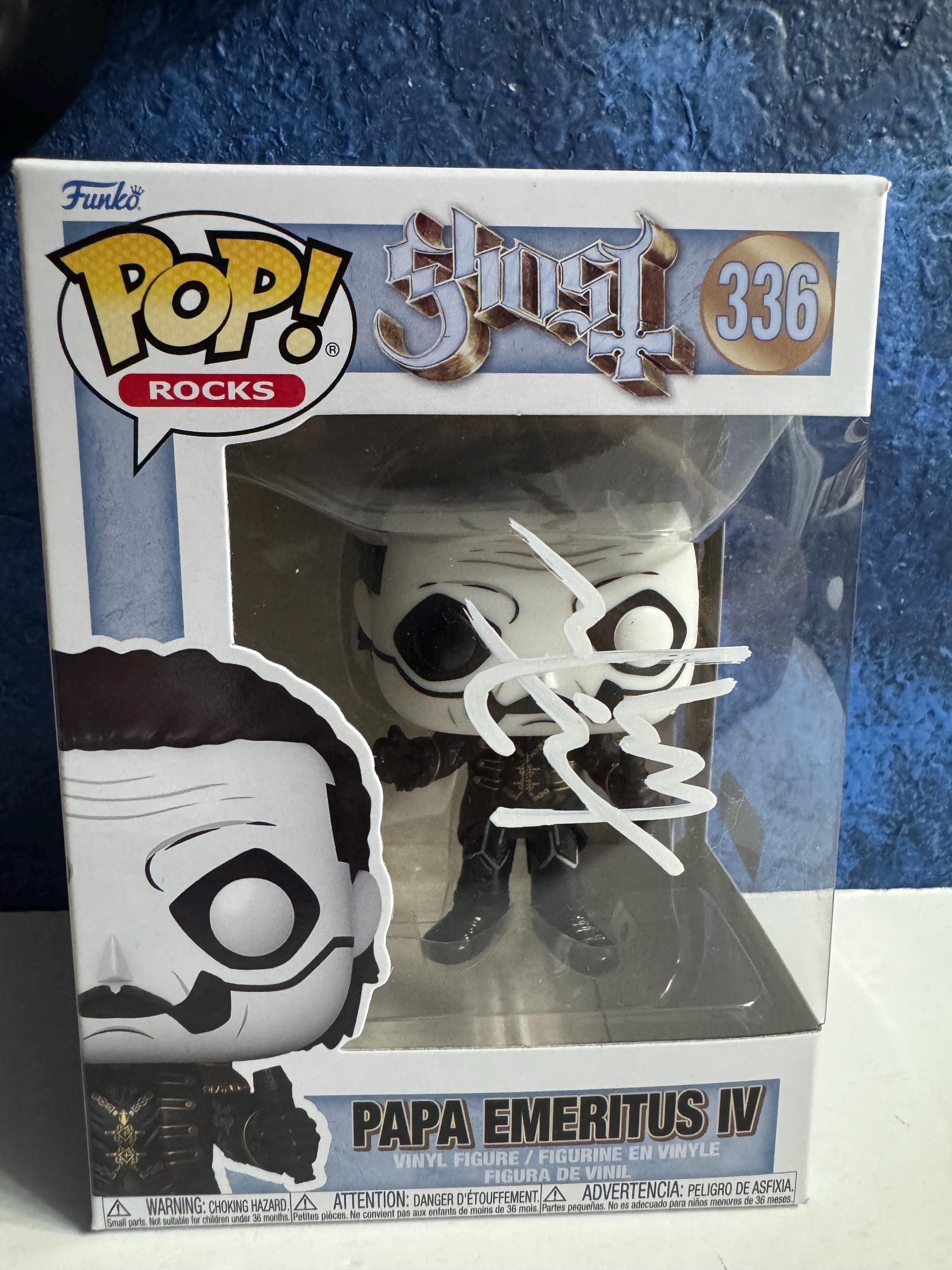 Tobias Forge Signed Funko POP Ghost Papa Emeritus III