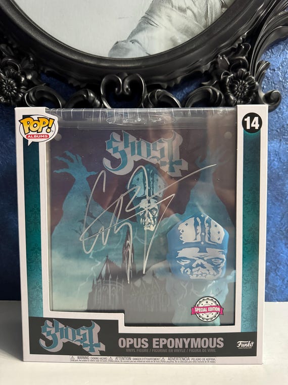 TOBIAS FORGE直筆サイン入り】限定Funko POP! Ghost