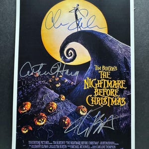 Original autograph tim burton - Etsy 日本