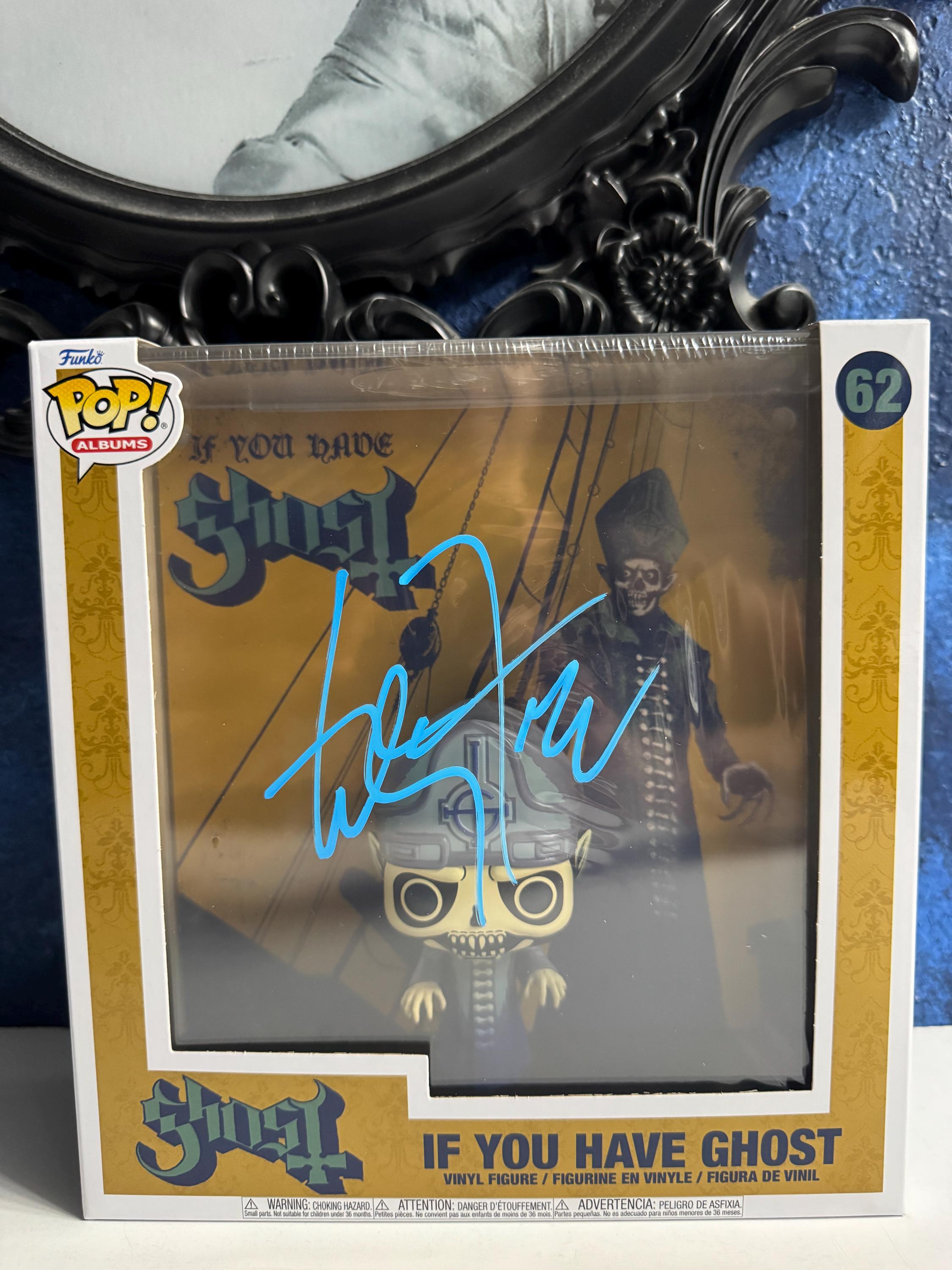 【TOBIAS FORGE直筆サイン入り】限定Funko POP! Ghost Funko Pop! GHOST - Papa Emeritus II #125 Signed by Tobias