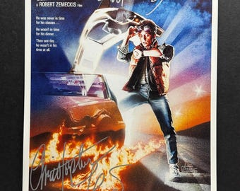 クリストファー・ロイド 直筆サイン入り 8x10 写真 COA バック・トゥ