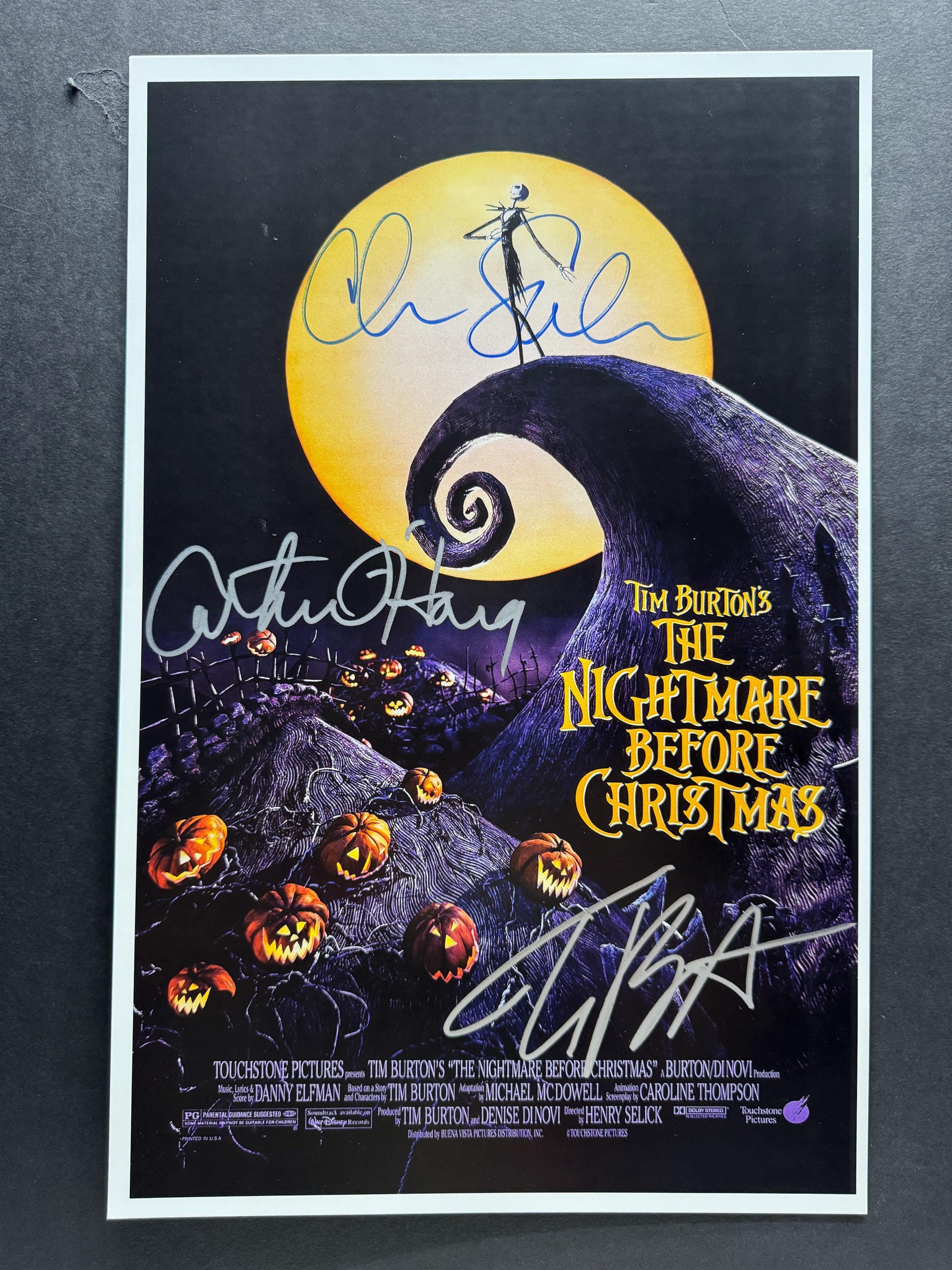 Original autograph tim burton - Etsy 日本