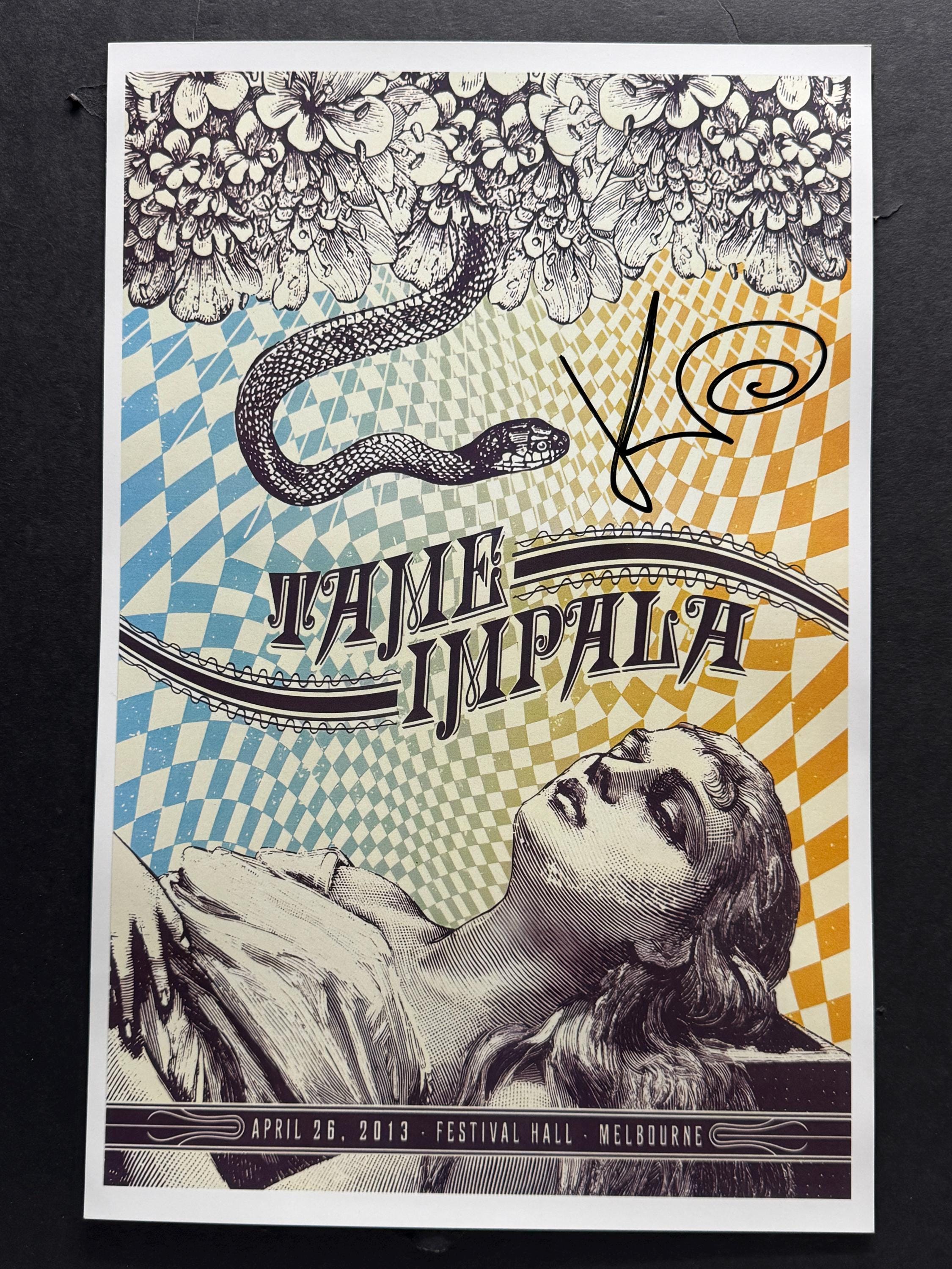 Tame Impala Signed - Etsy