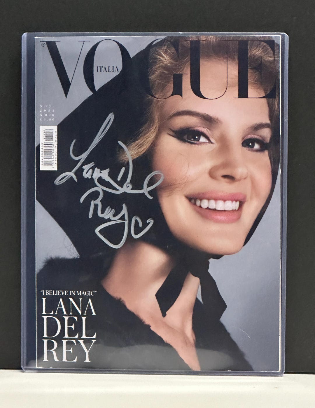 LANA DEL REY - Vogue Italia Magazine Nov 2024 Signed by Lana Del Rey - Coa  Authenticated - Secure Packaging - Free Shipping - Etsy, image size:1080x1398