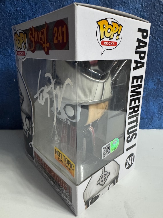【TOBIAS FORGE直筆サイン入り】限定Funko POP! Ghost Tobias Forge Rare Signed Autographed Ghost B.C. Funko Pop