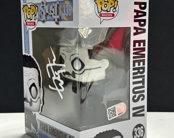 Funko Pop! GHOST - Papa Emeritus IV #336 Signed by Tobias Forge