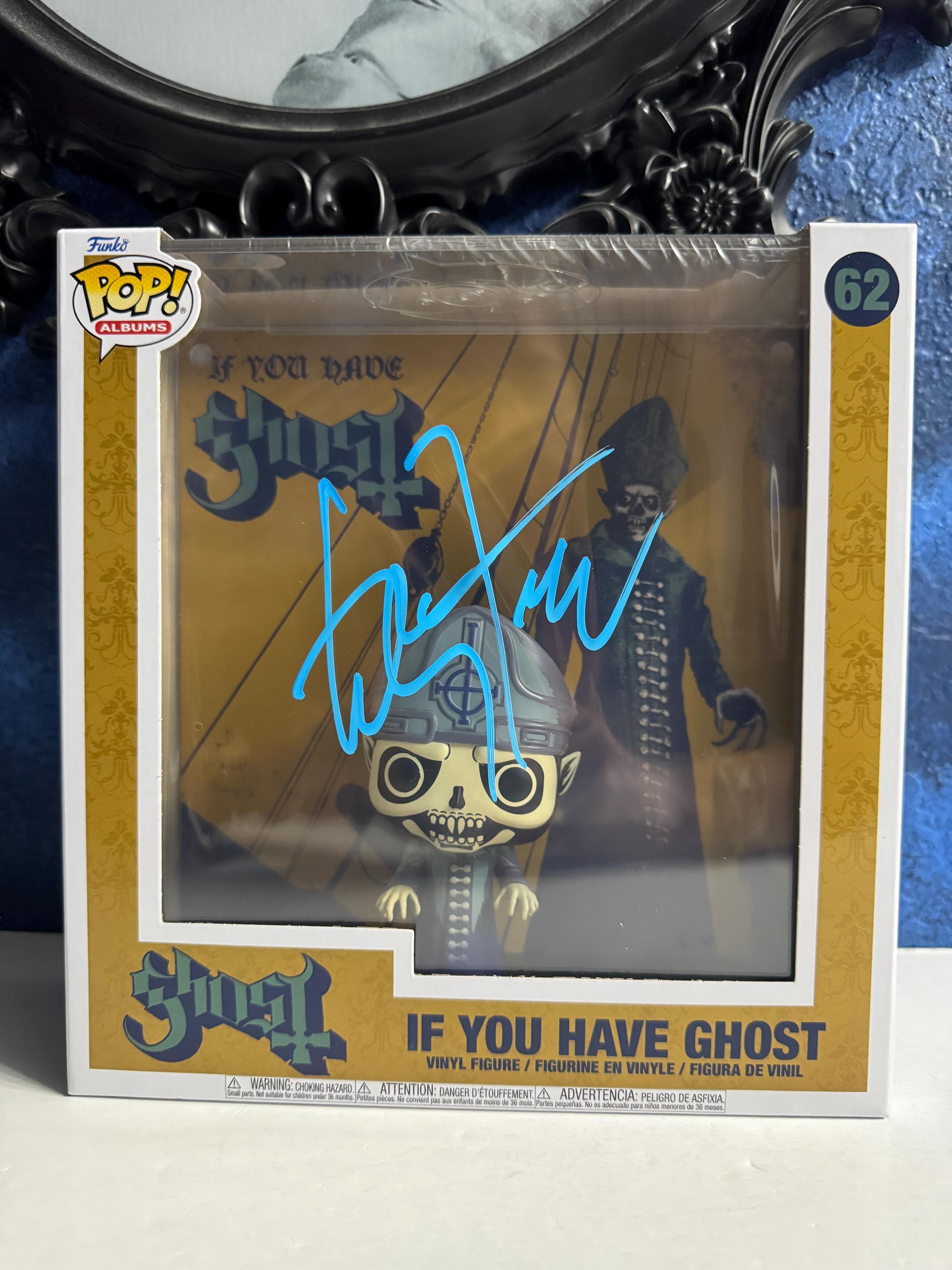 【TOBIAS FORGE直筆サイン入り】限定Funko POP! Ghost Tobias Forge Ghost Signed Funko Pop Papa Emeritus II #125