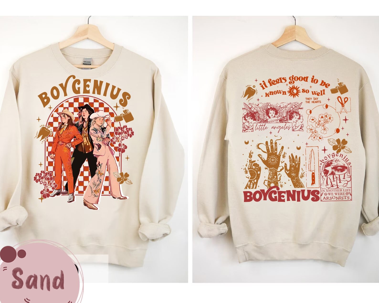 Boygenius Band 2023 Tour Shirt Boygenius Merch Indie Rock Etsy UK