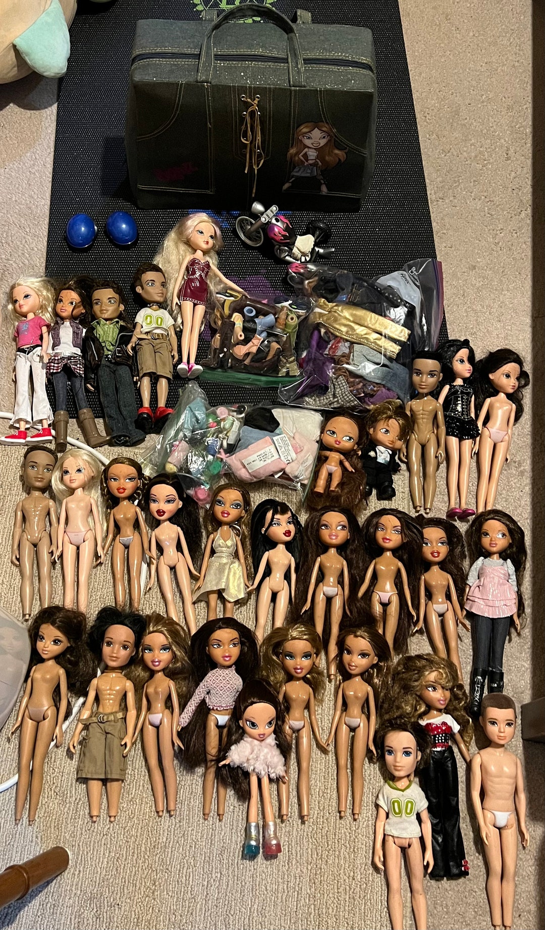 Massive Bratz Doll Lot With Accessories and Case Etsy