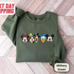 Mickey & Co sweatshirt, Unisex Sweatshirt, Disney hoodie, Disney Friends Shirt, Mickey And Friends Shirt, Disney Group Shirt