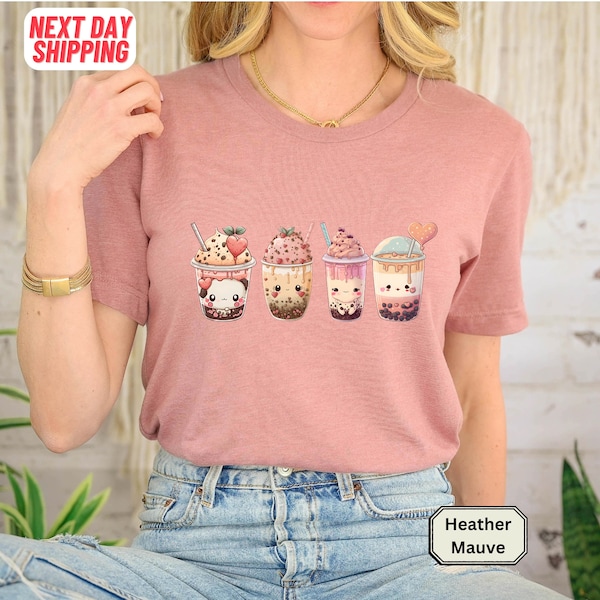 Bubble Tea Shirt, Boba Tea T-shirt, Tea Lover T shirt, Tea Shirt, Tea Lover Gift, Kawaii Shirt, Cute Bubble Tea, Funny Tea Shirt, Kids Shirt