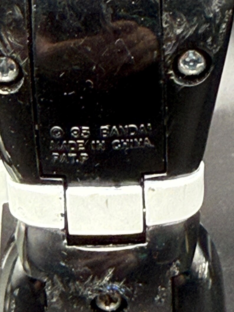 Vintage Mighty Morphin Power Rangers Action Figures (Green, Red, Black) – Bandai MMPR Toys image 10