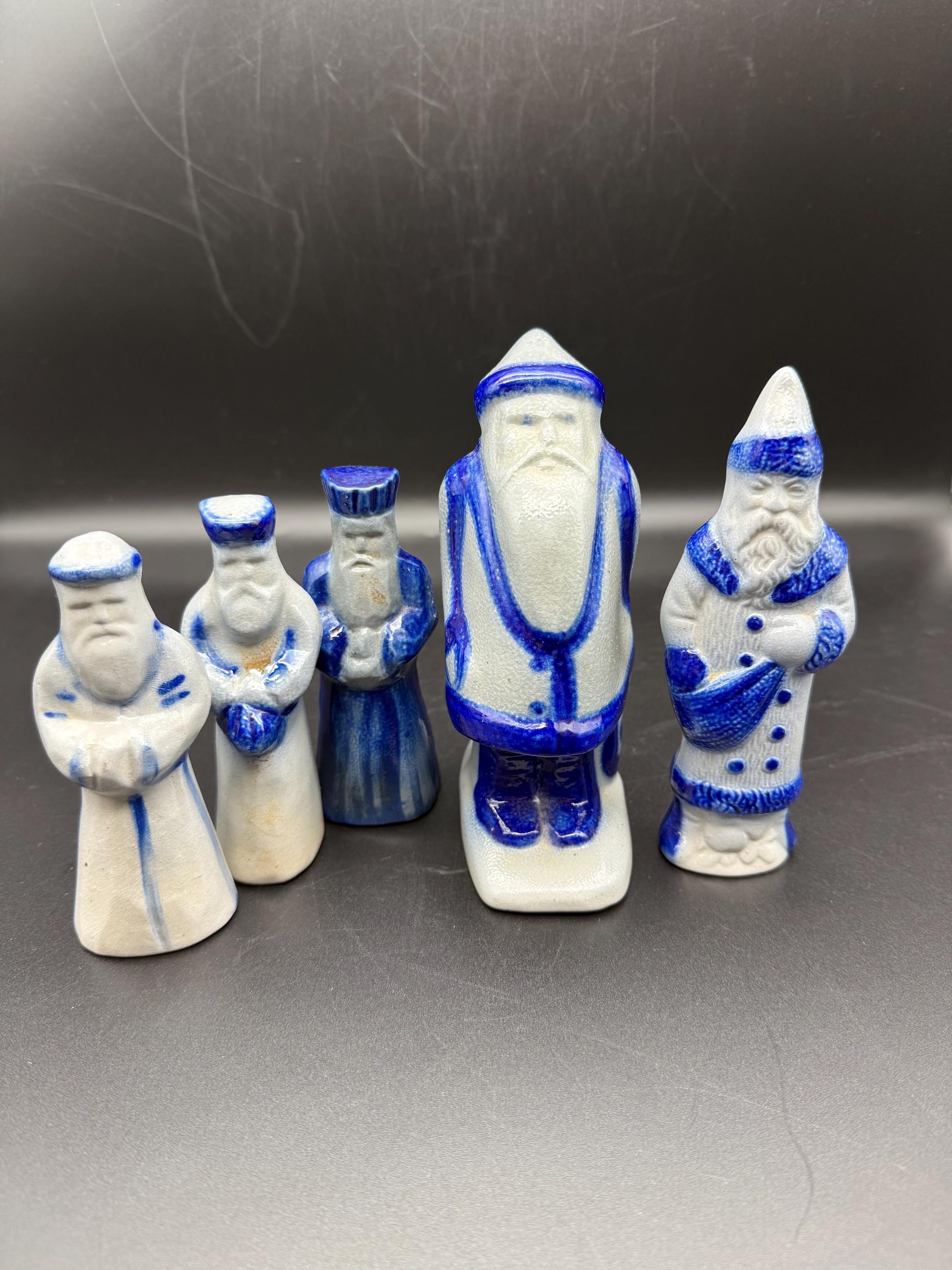 Rowe Pottery Santa - Etsy
