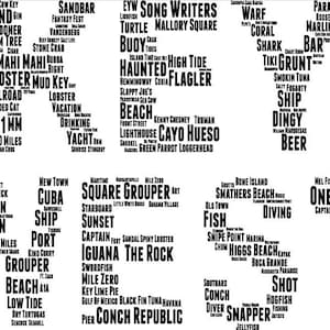 Instant download digital file laser engrave Key West arts and crafts, Key West Southernmost point.