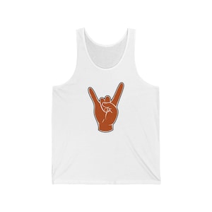 Hook Em Hand - Unisex Tank Top, College, Gameday, Austin, Texas, Longhorn, Fans T-shirt
