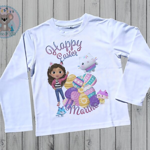 Gabby's Dollhouse easter, Custom Birthday Girl shirt, Doll Theme Party shirt, Family Matching birthday shirts