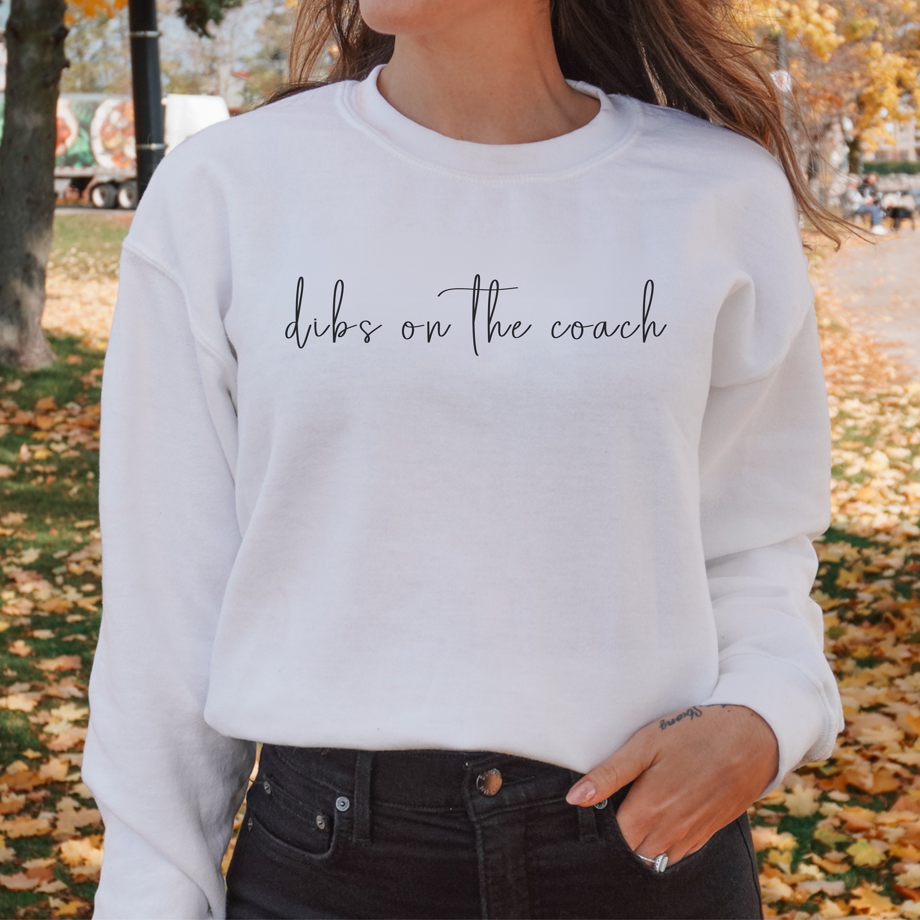 Dibs on the Coach Sweatshirt Coach's Wife Shirt Etsy