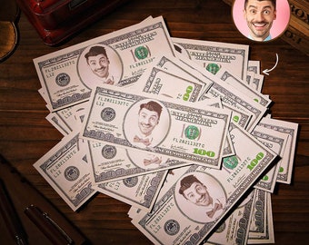 Custom Face Prop Money: Personalized Paper Cash for Parties