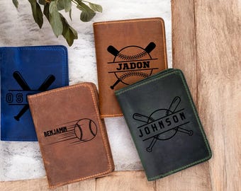Cartera para pasaporte para ella, funda de cuero con monograma para pasaporte, funda para pasaporte personalizada, billetera de cuero para pasaporte, billetera de viaje personalizada