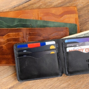 Billetera de Disney personalizada para hombre, billetera de cuero para hombre, regalo para amantes de Disney, billetera de cuero personalizada, regalo para papá, Mickey Mouse: agregue su nombre
