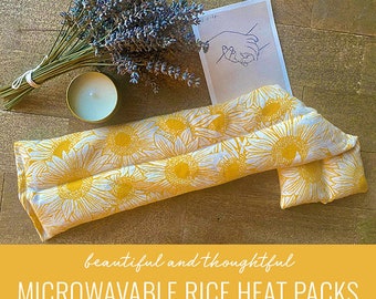 Microwaveable Rice Pack 5”x20” Heat Therapy