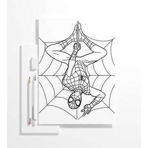 6 Spiderman Coloring Pages for Kids | Set of 6 Printable Digital Downloads | Fun Superhero Activity