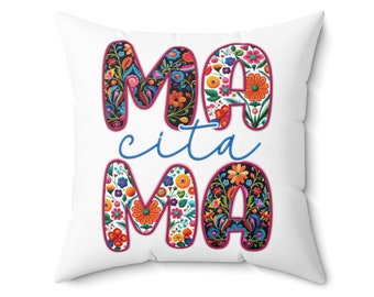 Square Pillow - Mama Cita - Mother's Day