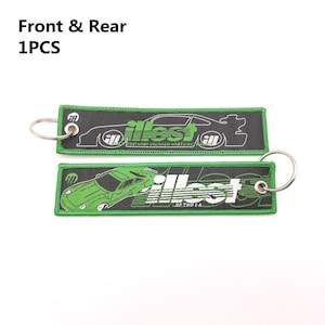 JDM illest Keychain | Key tag | car enthusiasts