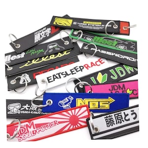 JDM Nos Keychain | Key tag | car enthusiasts