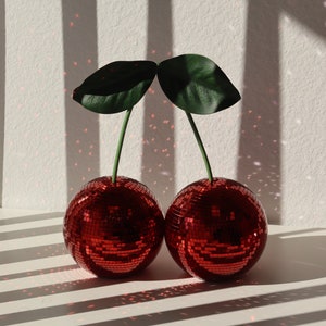 Disco Cherries for Apartment and Home Decor Groovy Cherry Balls