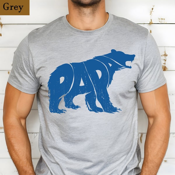 Papa Bear Shirt, Dad Shirt, Father's Day T-shirt, Father's Day Gift, Shirts for New Dad, Grandpa Shirt, Husband Present, Cool Dad Sweatshirt