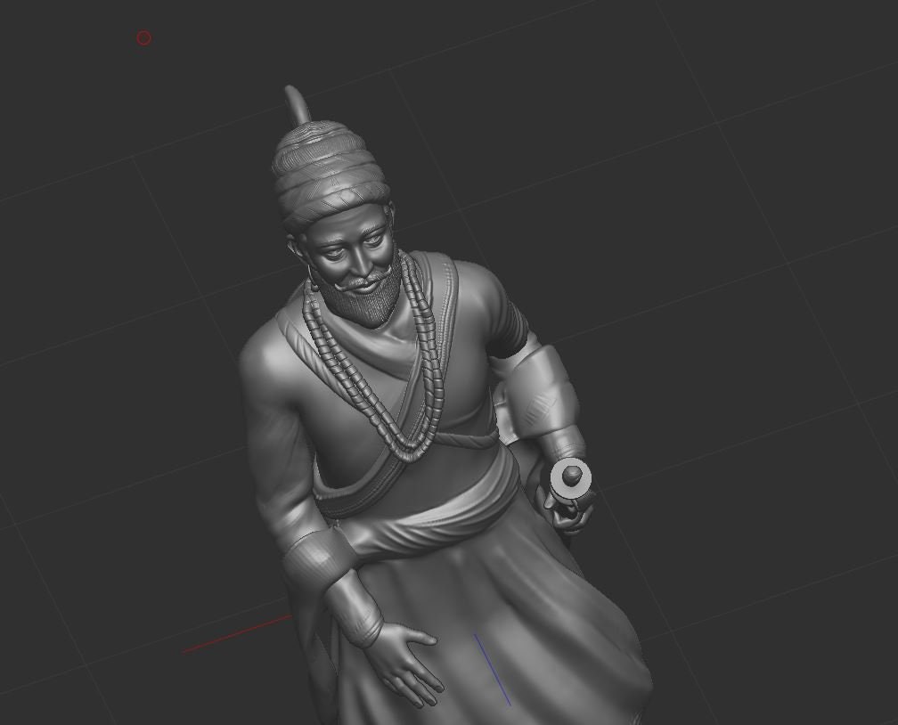 Gray 20feet Fiber Chatrapati Shivaji Maharaj Statue, For Decoration at Rs  25000 in Pune