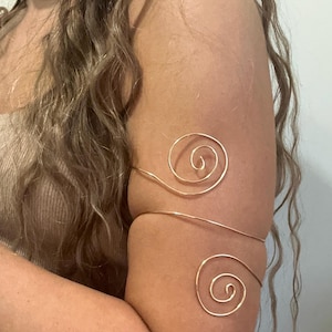 Gold upper arm cuff | gold arm cuff