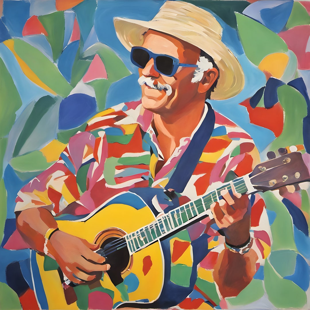 Jimmy Buffett Digital Image - Etsy