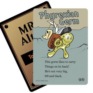 Cartes à jetons fantaisistes pour MTG, illustrées par MRB, avec ou sans aluminium, imprimées sur du papier cartonné premium