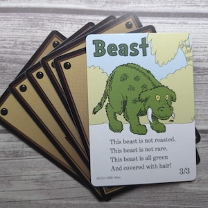 Tarjetas de fichas de Bestia Caprichosa para MTG ilustradas por MRB Alters, con o sin foil, impresas en cartulina premium
