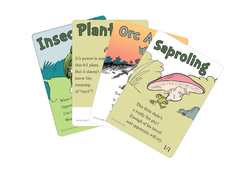 Mix and Match 15 Non-foil Whimsical Tokens for MTG Illustrated by MRB ...