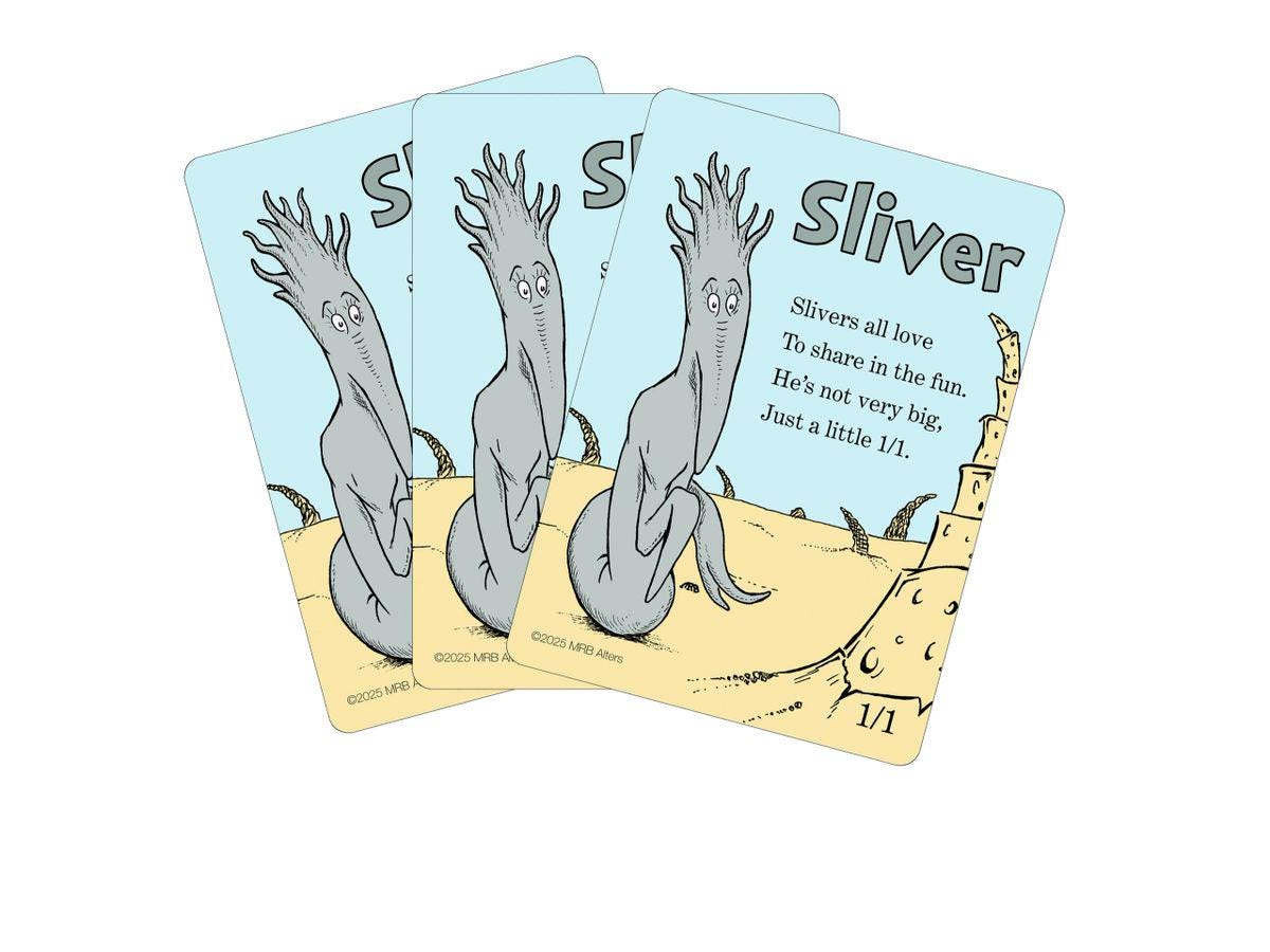 Whimsical Sliver Token Cards for MTG Illustrated by MRB Alters, Foil or ...