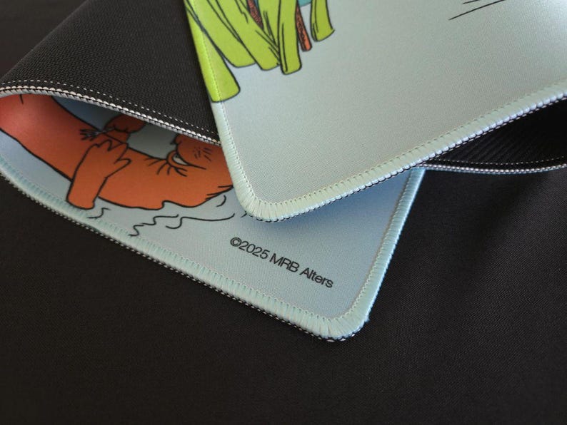 Whimsical Glarb MTG Playmat 24 by 14 Inch Stitched Edge Neoprene ...