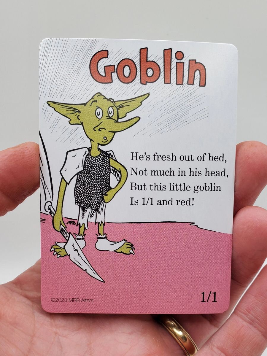 Whimsical Goblin Token Cards for MTG Illustrated by MRB Alters, Foil or ...