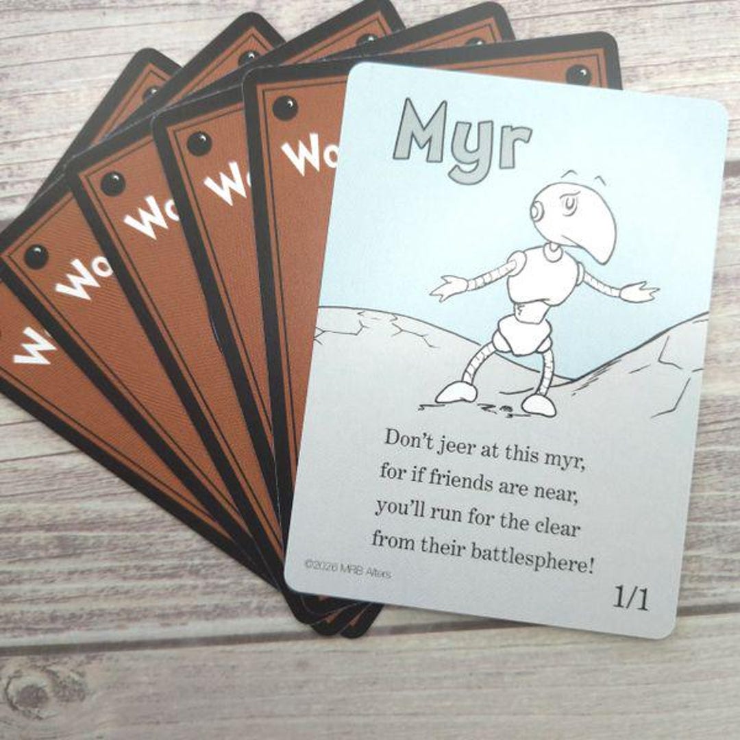Whimsical Myr Token Cards for MTG Illustrated by MRB Alters, Printed on ...