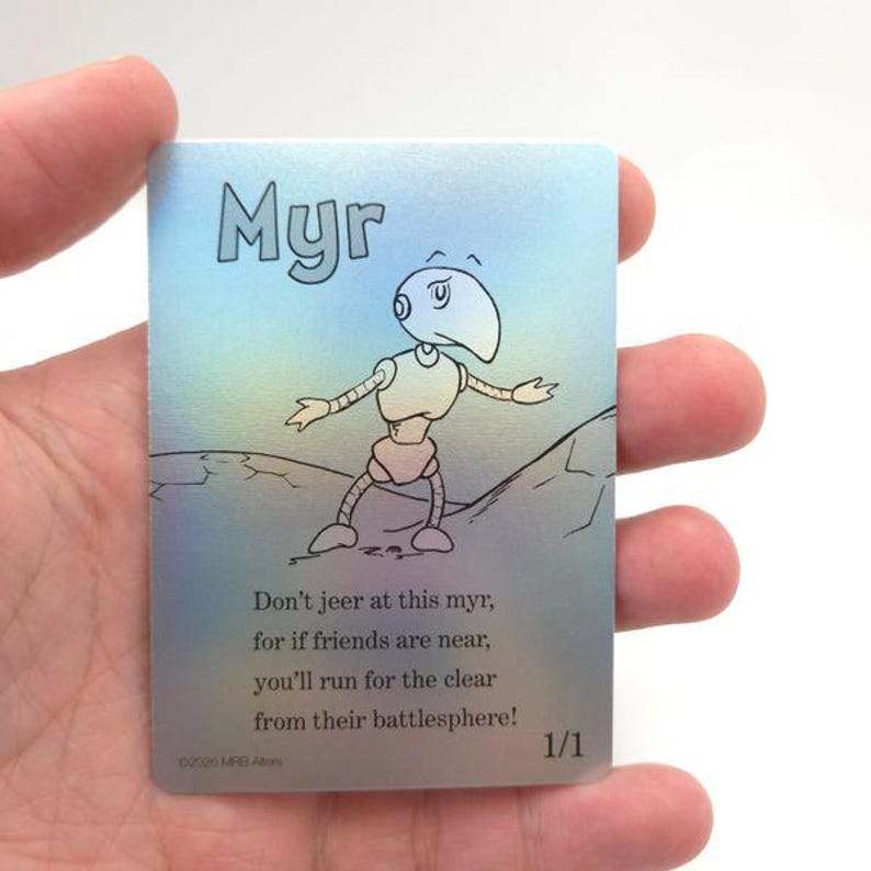 Whimsical Myr Token Cards for MTG Illustrated by MRB Alters, Printed on ...