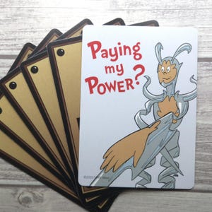 Whimsical Esper Sentinel trigger reminder cards for MTG Illustrated by MRB Alters, Foil or Non-foil, Printed on premium quality cardstock