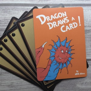 Grillige Draw Trigger Reminder Token voor MTG, geïllustreerd door MRB Alters, gedrukt op premium kwaliteit karton