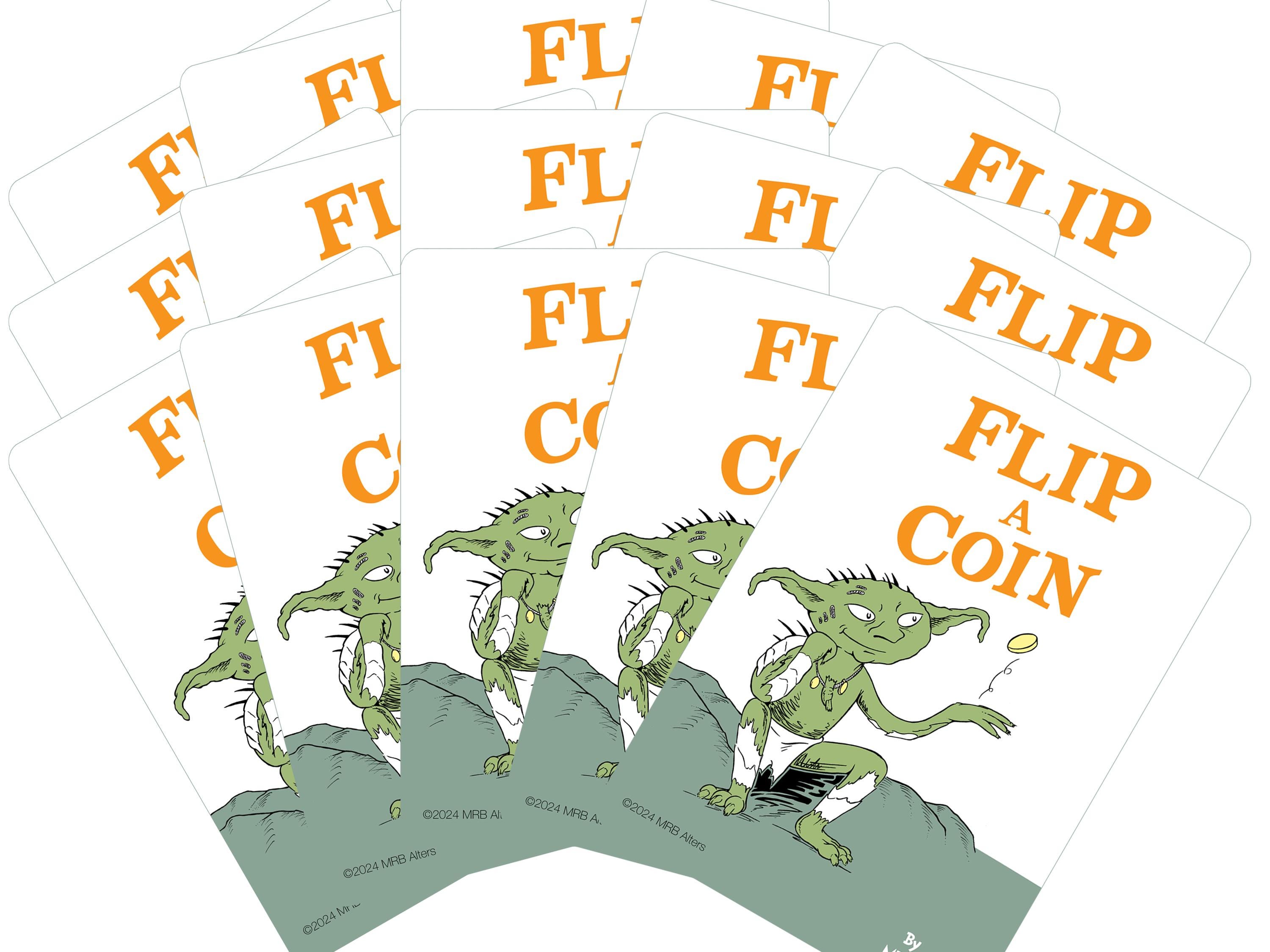 mtg flip card token Build your own Double-Sided Stainless Steel Token