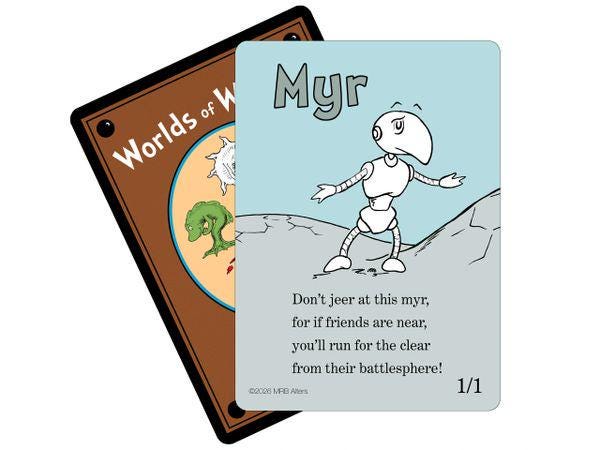 Whimsical Myr Token Cards for MTG Illustrated by MRB Alters, Printed on ...