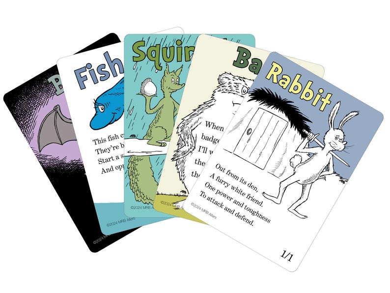 Mix and Match 15 Non-foil Whimsical Tokens for MTG Illustrated by MRB ...