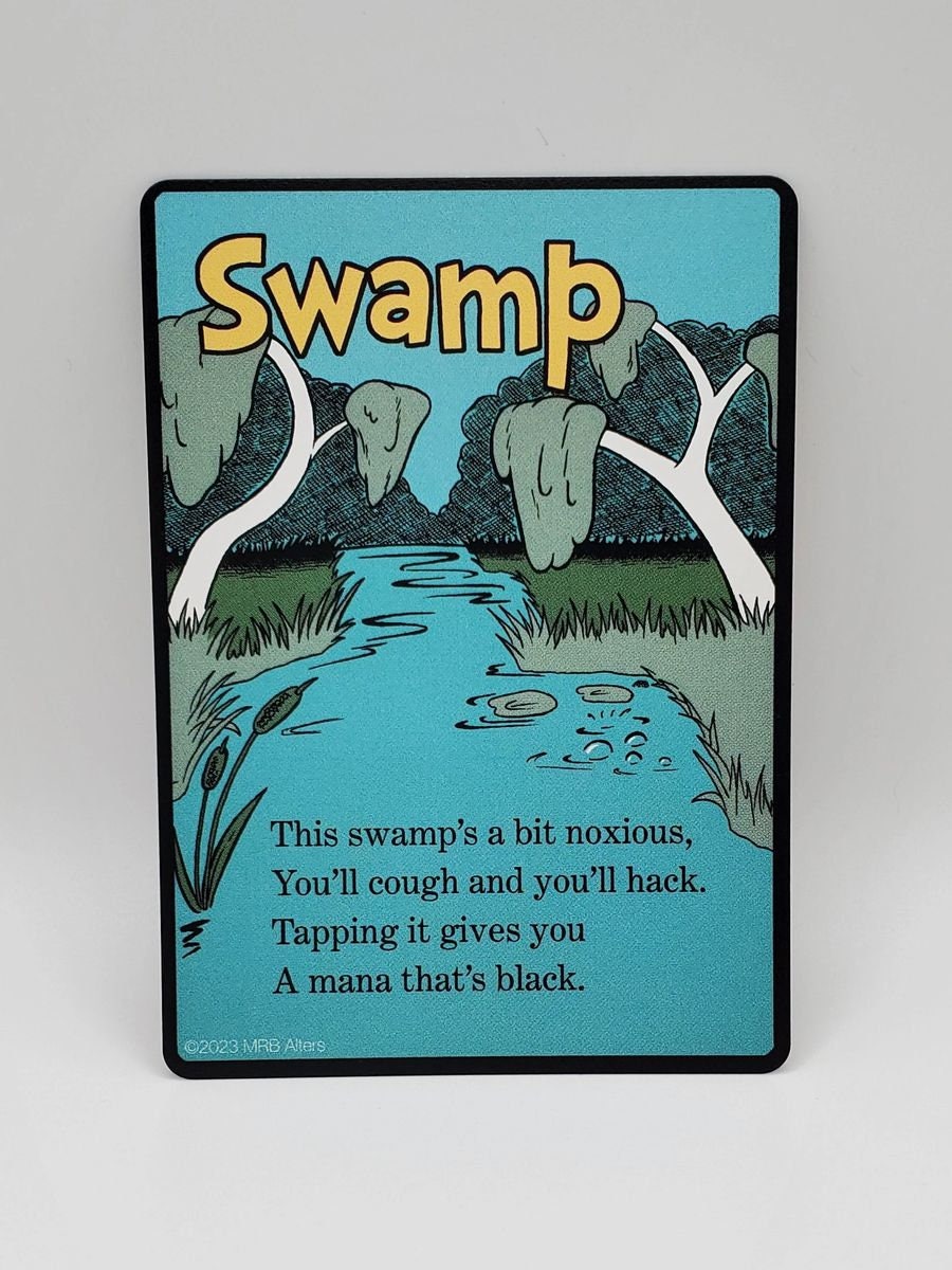 Best Value Whimsical Basic Lands Draft Set for MTG Etsy