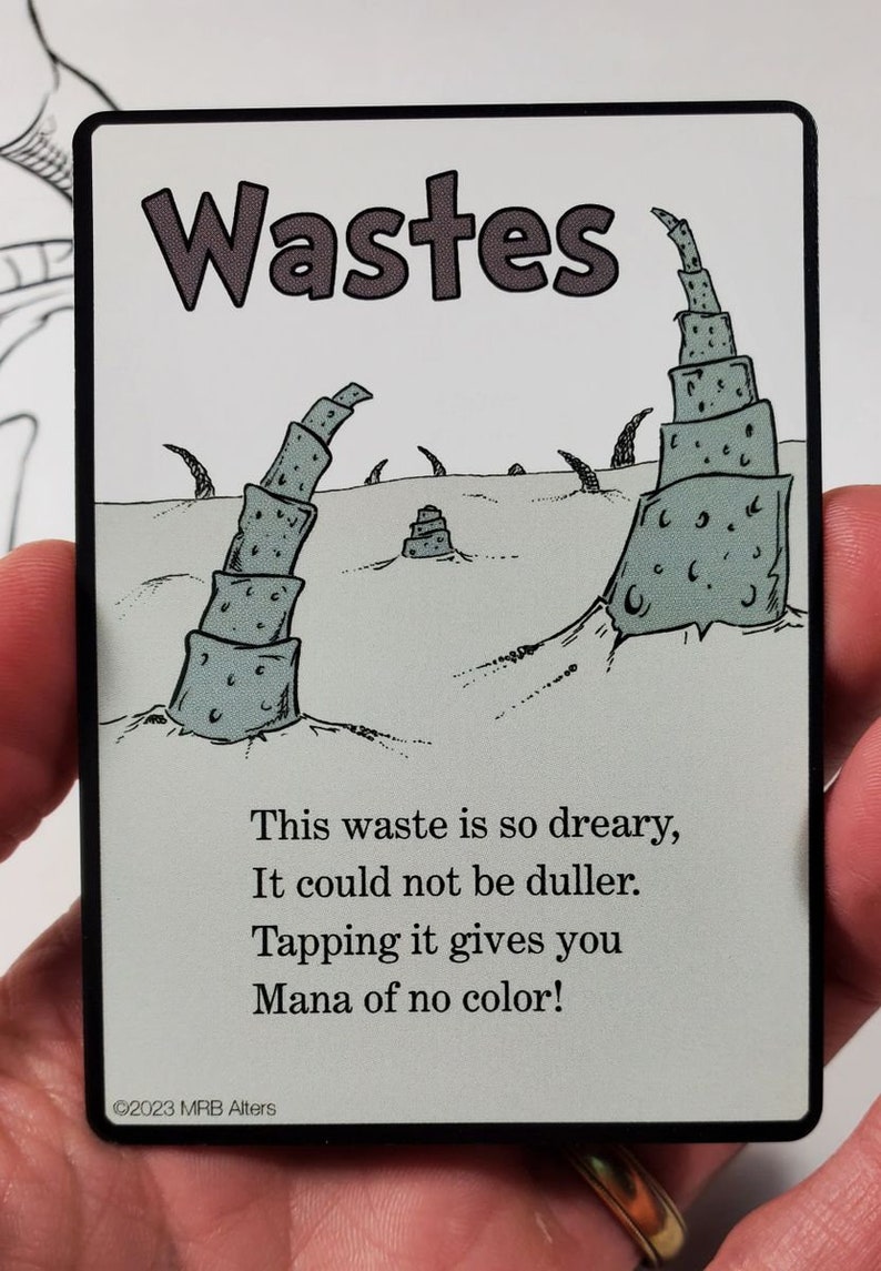 Whimsical Wastes Token Cards for MTG Illustrated by MRB Alters, Printed ...